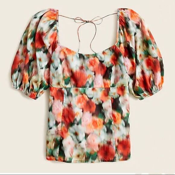 J.Crew Squareneck top in Liberty Hazy Days floral - Picture 2 of 9
